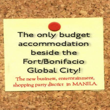 The Fort Budget Hotel- Bonifacio Global City Makati City Exteriér fotografie