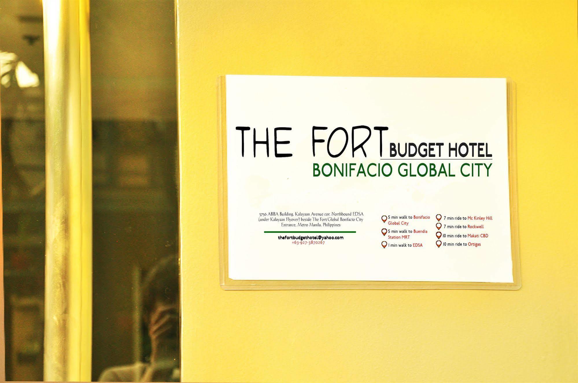 The Fort Budget Hotel- Bonifacio Global City Makati City Exteriér fotografie